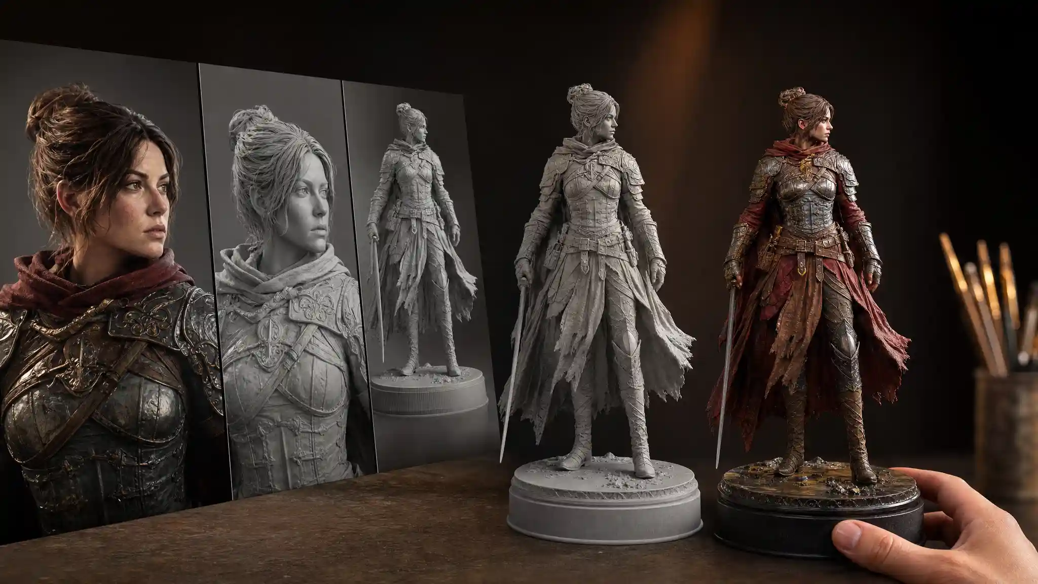Gallery of original AI 3D model example ideas